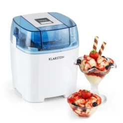 Creamberry Eiscremebereiter Flaschenkühler Frozen Yogurt 1,5l Weiß