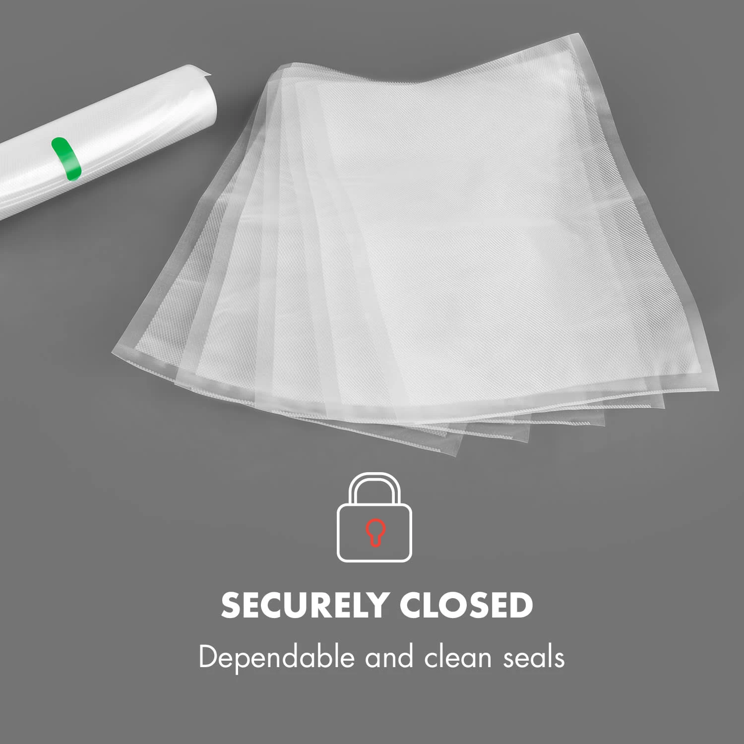 FoodLocker Slim Vakuumierer 130W Doppelte Schweißnaht – Bild 6