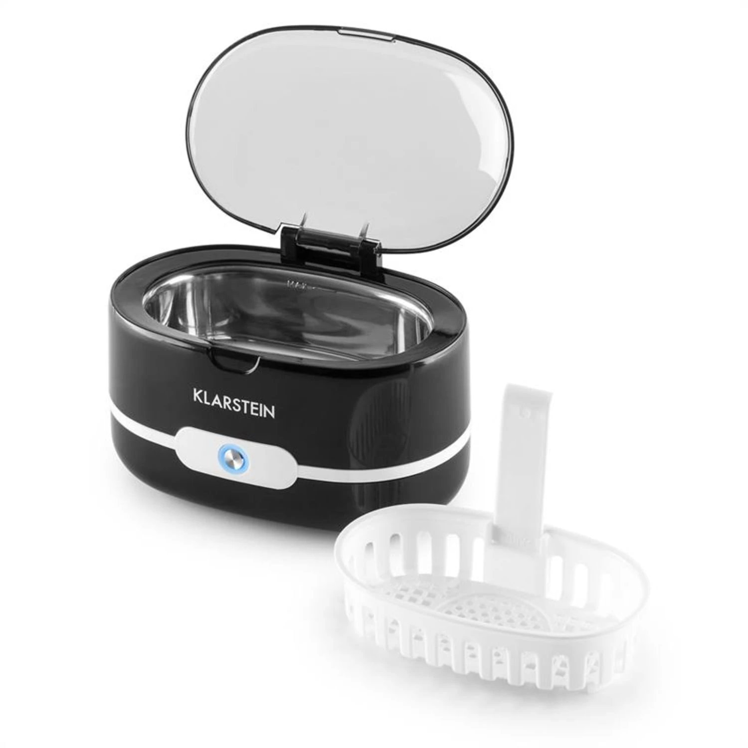 Superpure Ultraschallreiniger Brillenreiniger Schmuckreiniger Schwarz – Bild 4