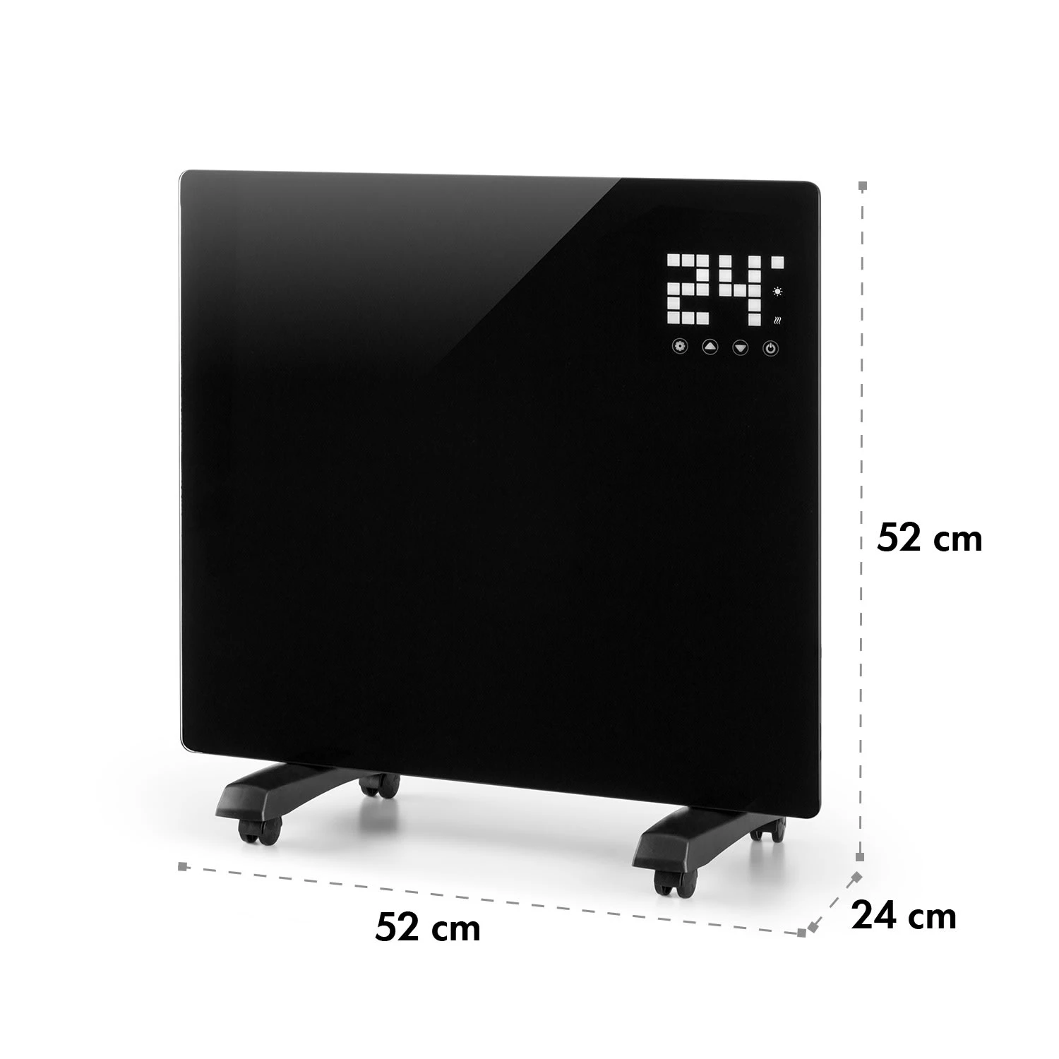 Bornholm Single Konvektions-Heizgerät Thermostat Timer 1000W 70m² – Bild 8