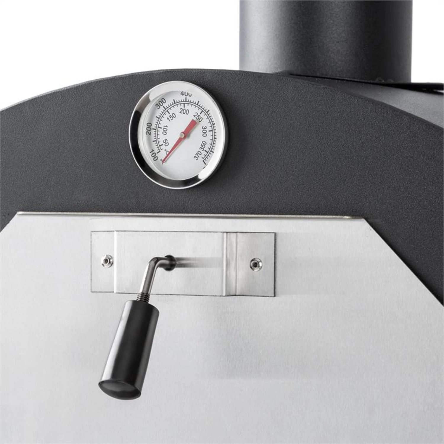 Pizzaiolo Perfetto Pizzaofen 30,5x30,5cm Echtstein 1,2mm Stahl Mobil – Bild 8