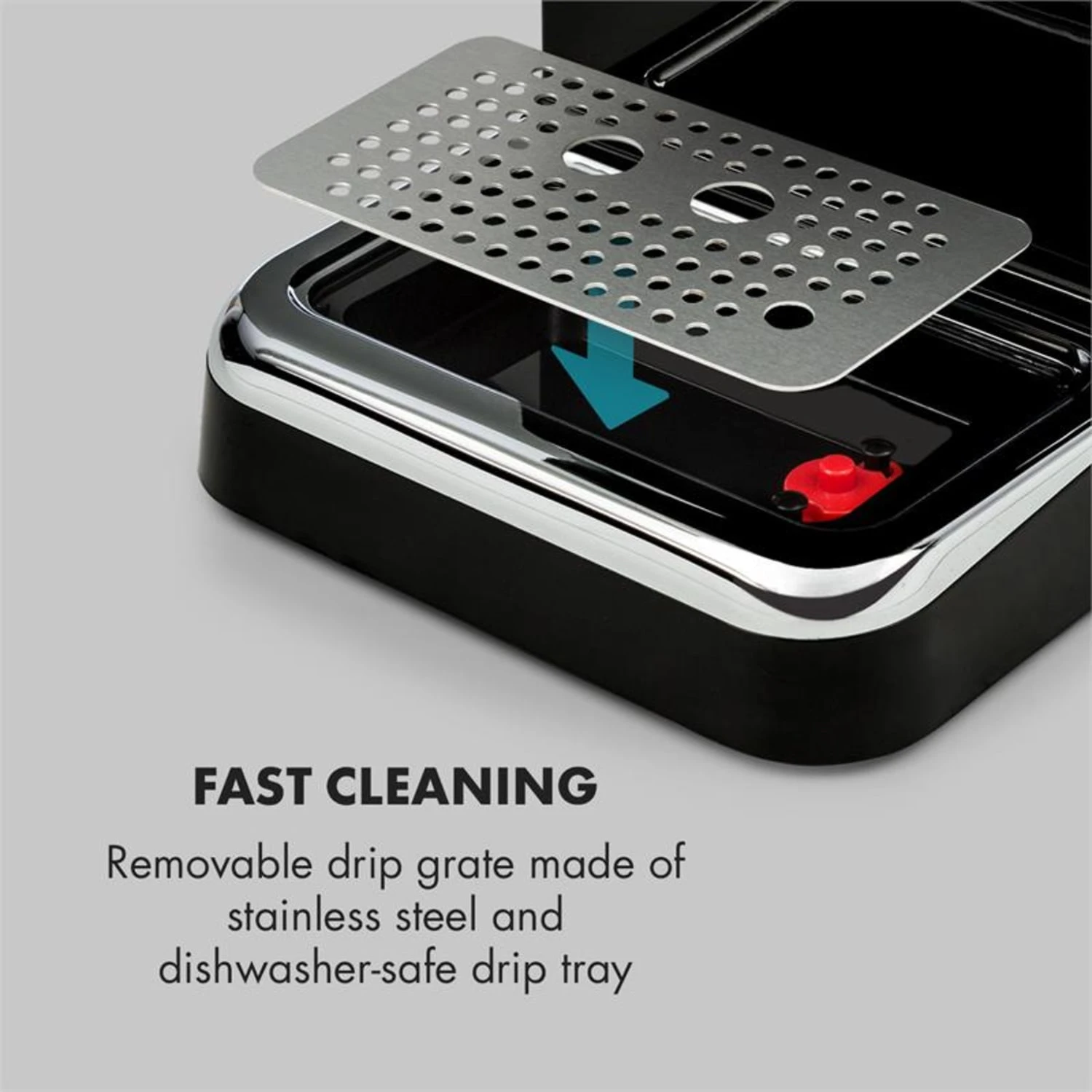 Espressionata Gusto Espressomaschine 1100W 15 Bar Druck Schwarz – Bild 6