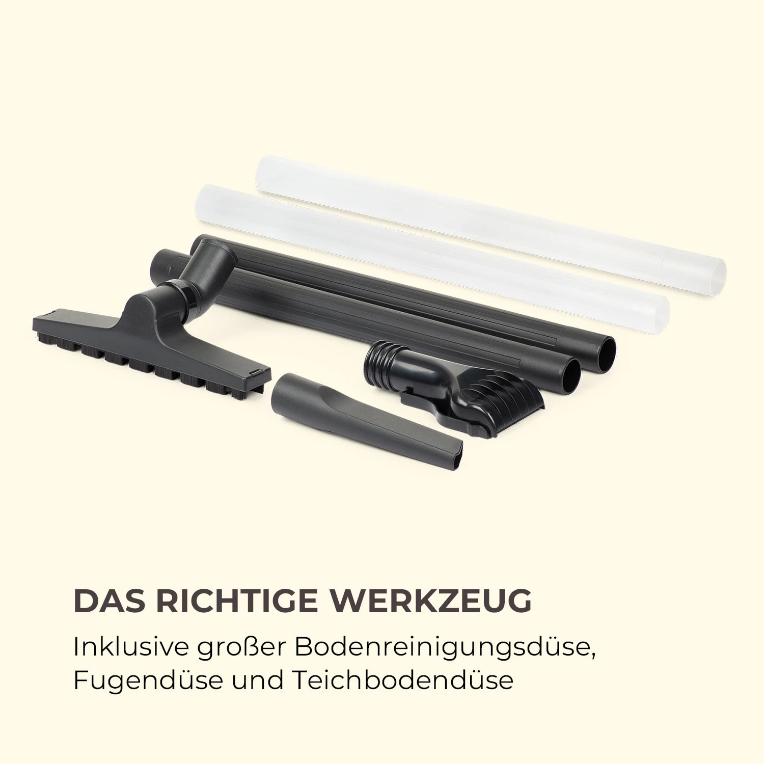 Lakeside Power Teichsauger Schlammsauger 1400W 18kPa 35l Tank Blau – Bild 9