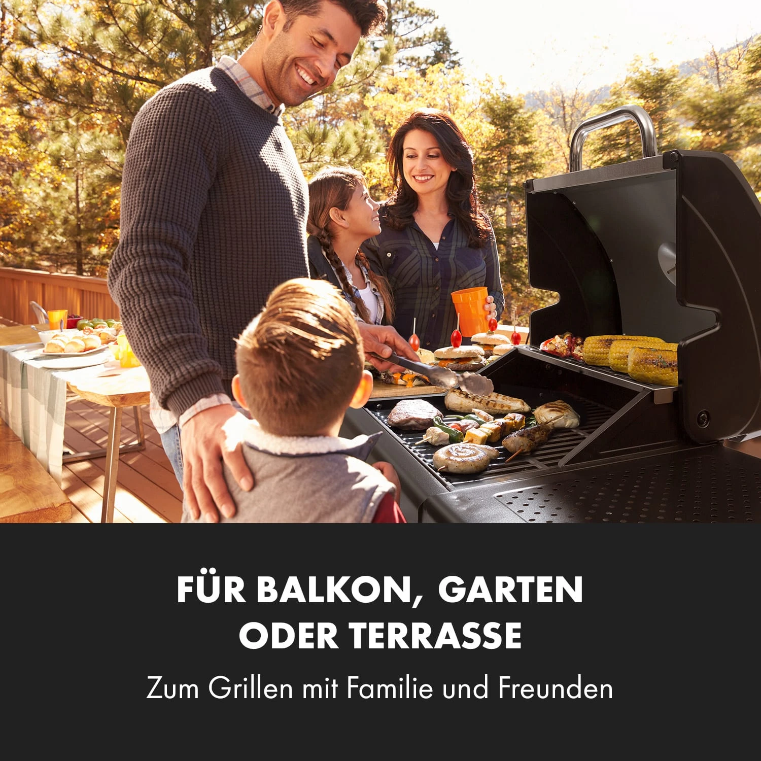 Gazooka 2.0T Gas BBQ Grill 2x3kW Brenner Edelstahl – Bild 2