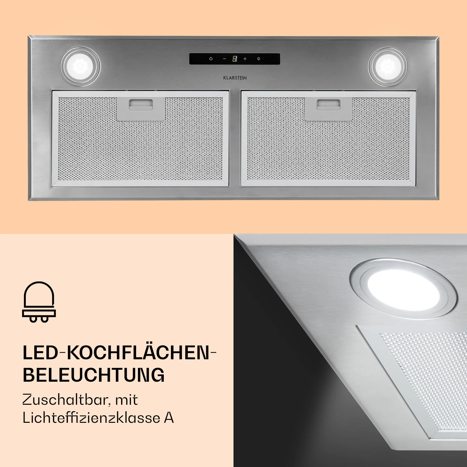 Paolo Dunstabzugshaube Einbau 72 Cm EEK: A 593 M³/h – Bild 3