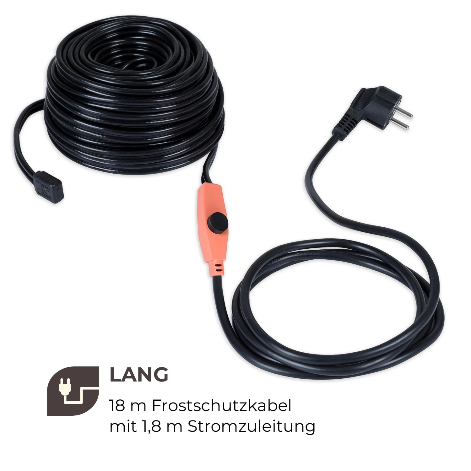 Flow Wire Frostschutzkabel 18m Mit Thermostat IP68 – Bild 6