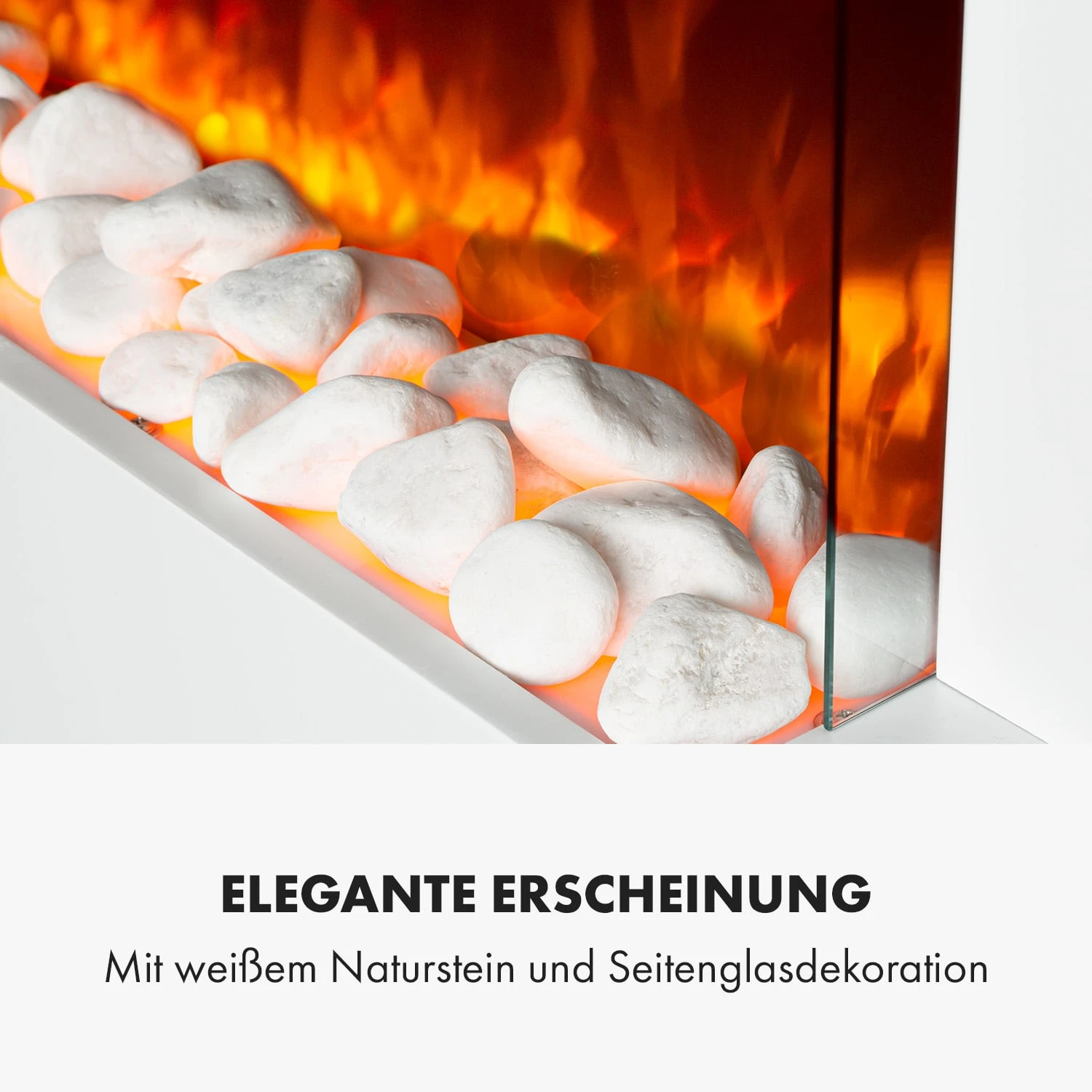 Studio 1 Elektrischer Kamin 1000/2000W LED 10-30 °C Wochentimer – Bild 8