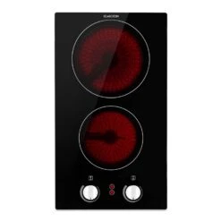 EasyCook Domino Keramikkochfeld 3000W Drehregler Schwarz