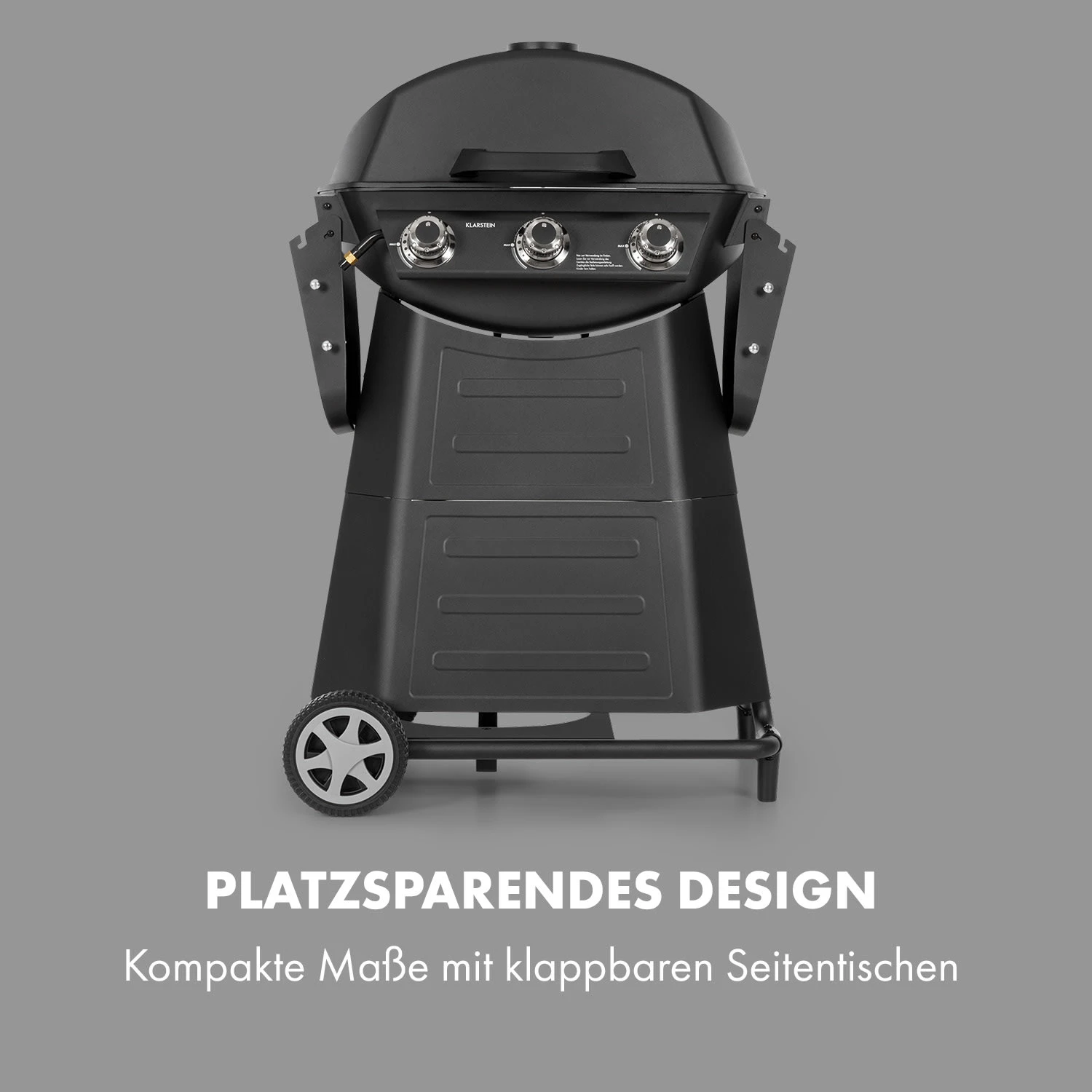 Vanquish Gasgrill 3 Edelstahlbrenner 3 X 3 KW 63,5 X 45 Cm Grillfläche – Bild 3