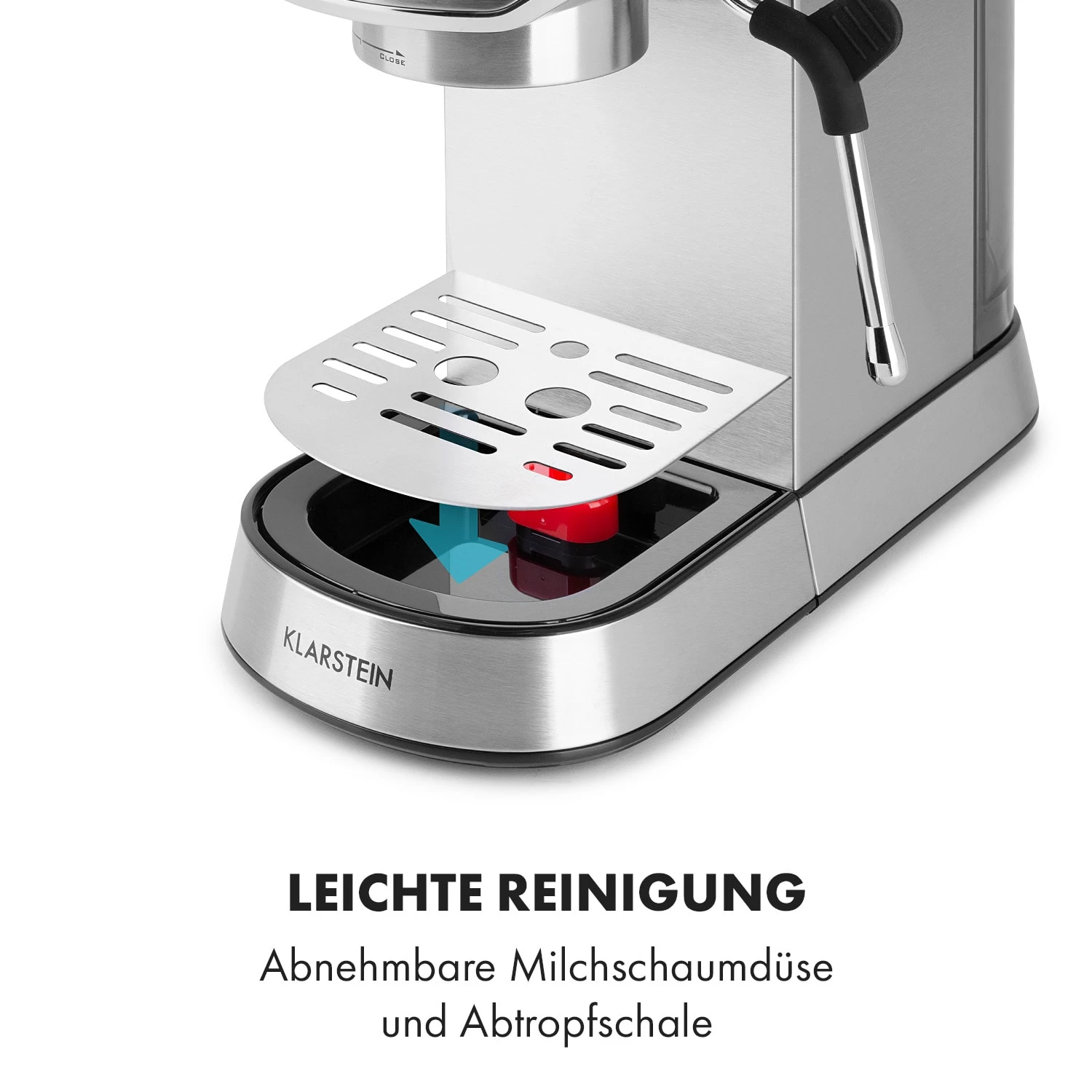 Futura Espressomaker 20 Bar 1450 Watt 20 Bar Wassertank: 1,25 Liter Rostfreier Edelstahl – Bild 9