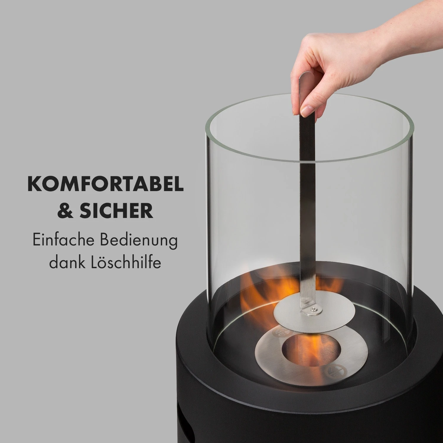 Phantasma Skyfire Ethanol-Kamin Sicherheitsbrenner Löschhilfe – Bild 5