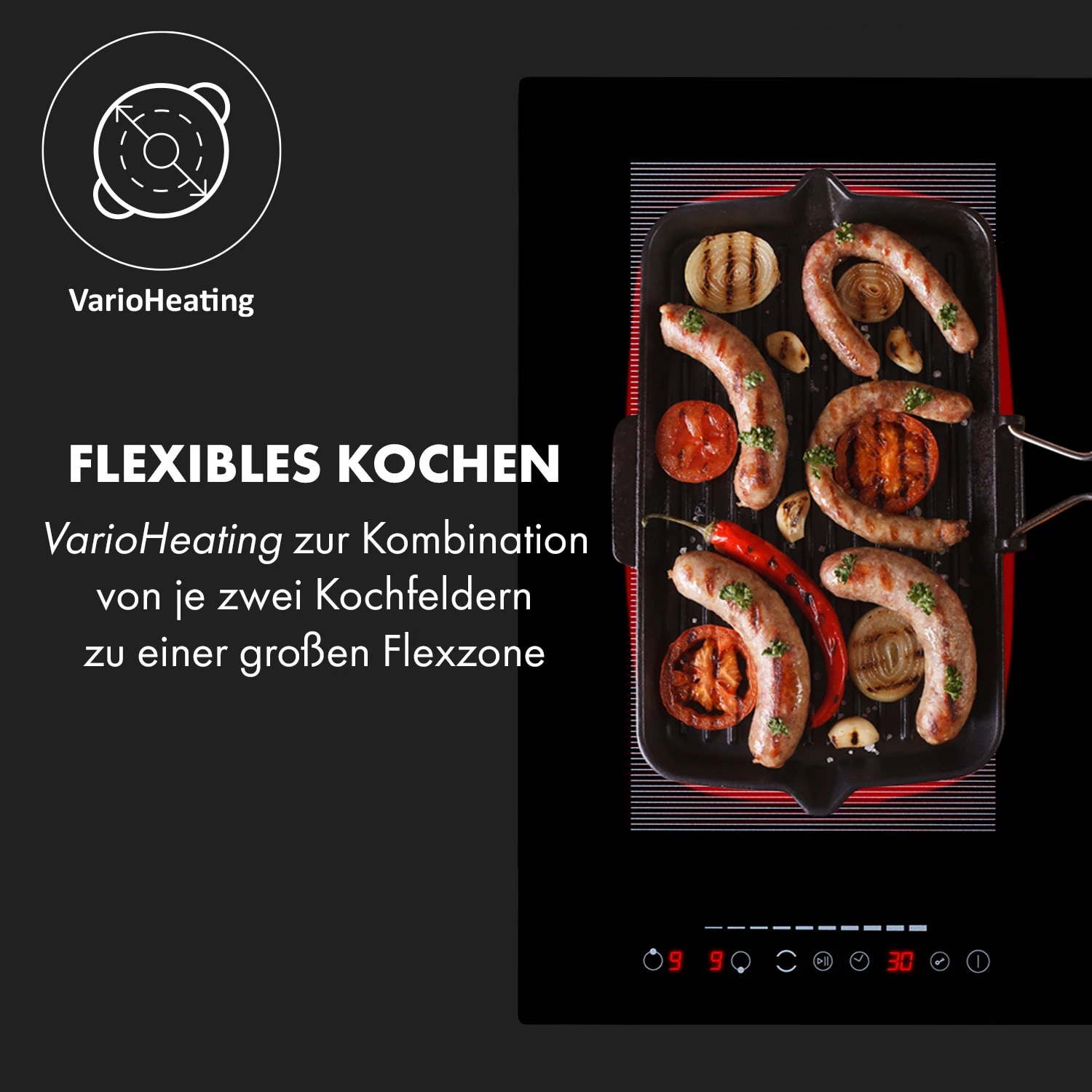 Full House 2.0 DownAir System Induktionsherd Dunstabzugshaube 271 M³/h – Bild 6