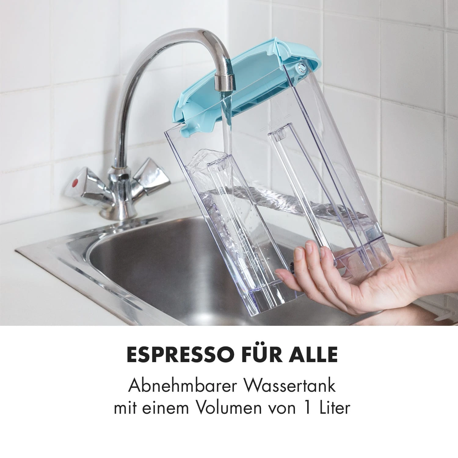 Espressionata Gusto Espressomaschine 1100W 15 Bar Druck – Bild 5