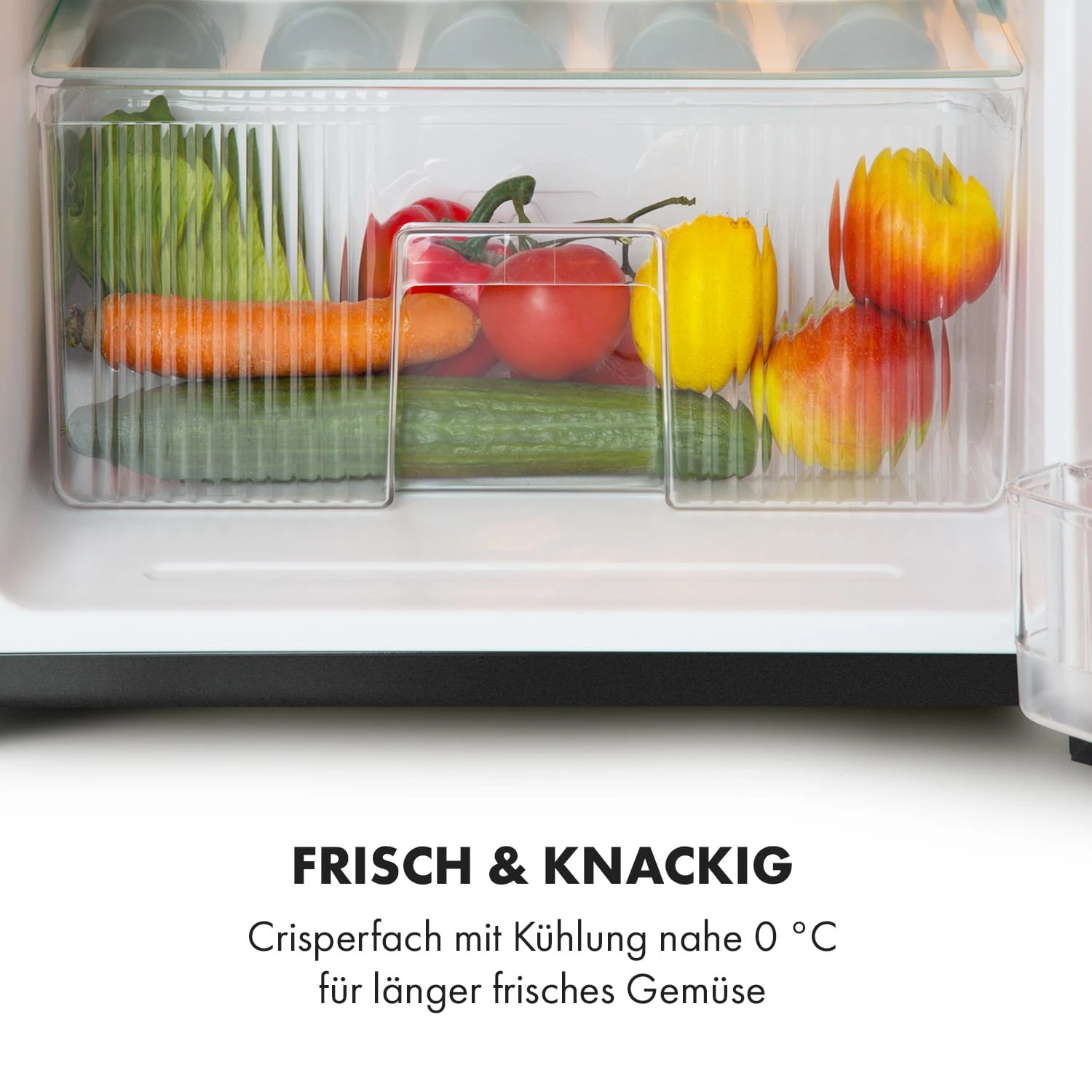 Big Daddy Cool Kühl-Gefrier-Kombination 87 Liter 40dB EEK F – Bild 6