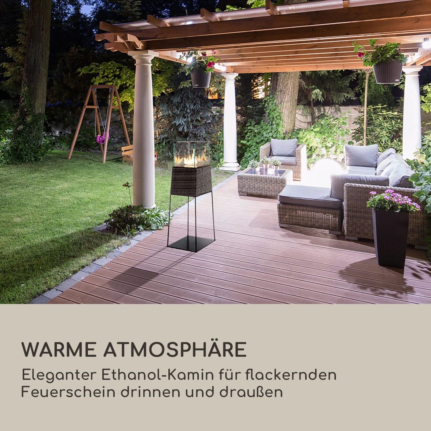 Firetower Ethanol-Kamin Sicherheitsbrenner 250 Ml / 1,5 H Löschhilfe Flammenschutz – Bild 2