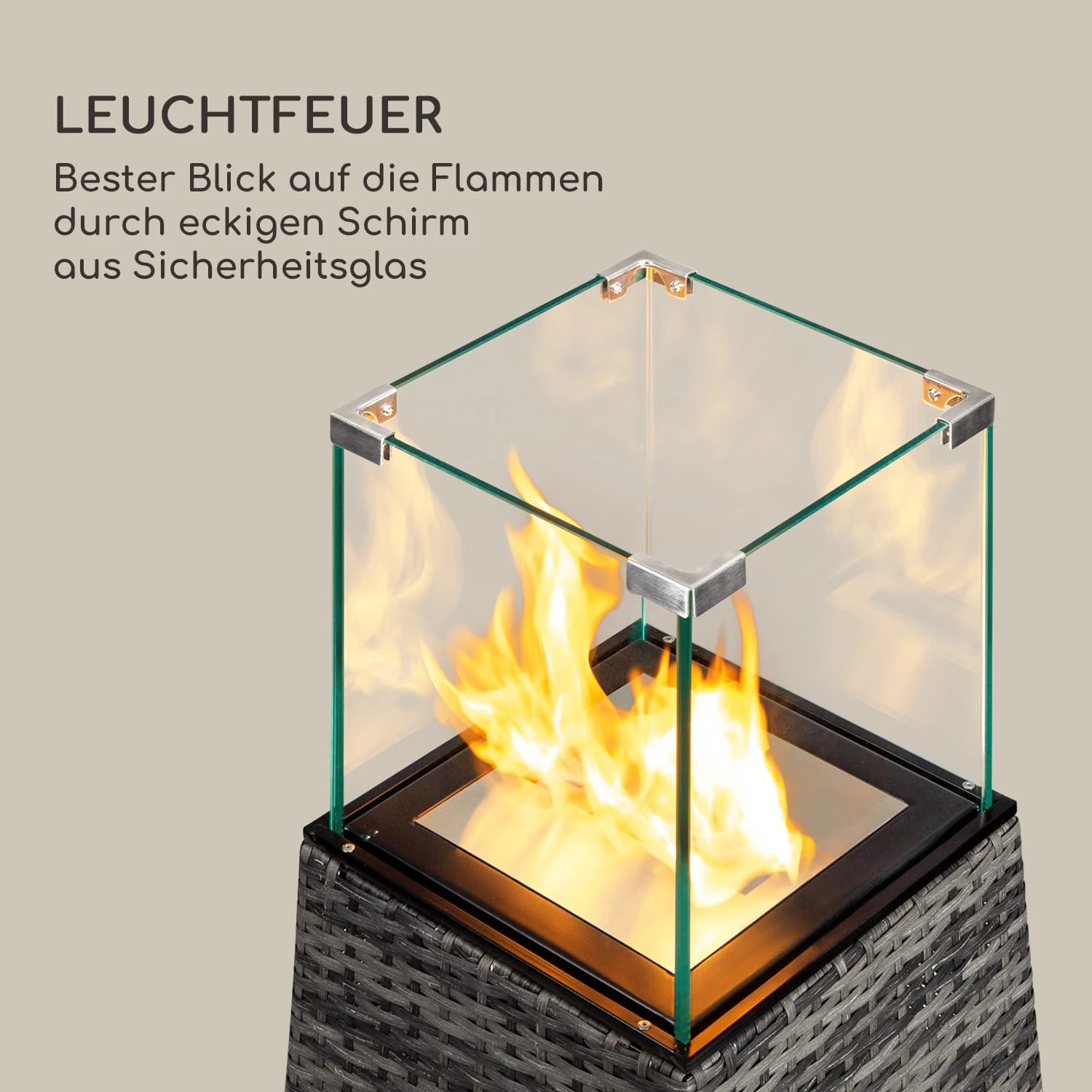 Firetower Ethanol-Kamin Sicherheitsbrenner 250 Ml / 1,5 H Löschhilfe Flammenschutz – Bild 3