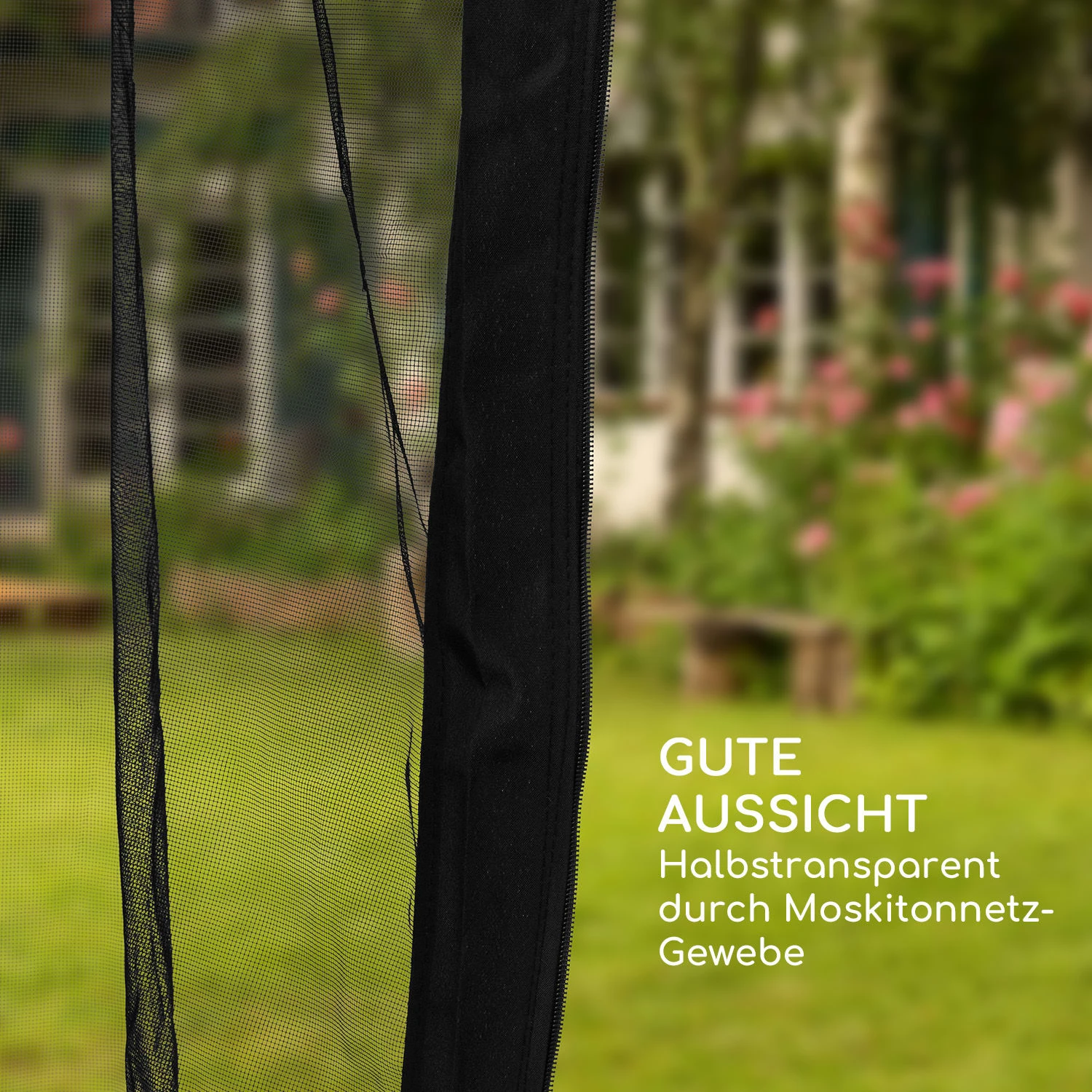 Pantheon Solid Sky Ambient Solar Seitenwände 3x4m Moskito – Bild 4