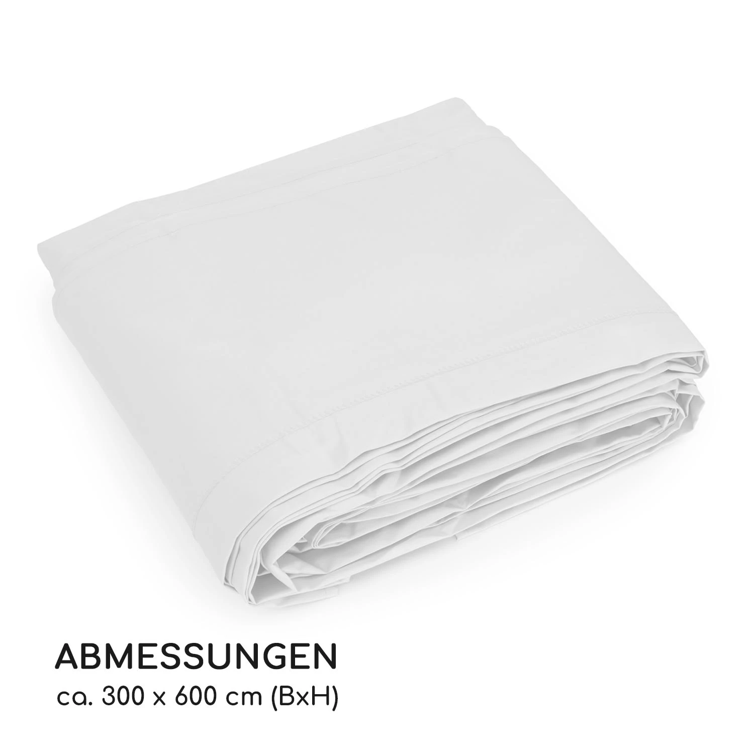 Pantheon Cortina Pergola Ersatzdach 200 G/m² Polyester-Tuch 3x6 M Inkl. Seilzug – Bild 6