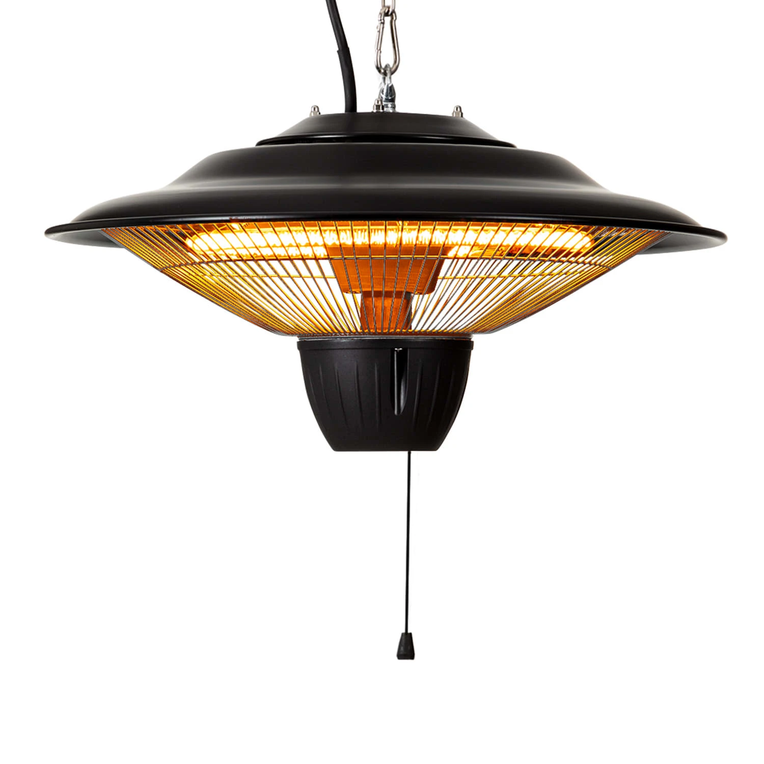 Hitzkopf Infrarot-Deckenheizstrahler Halogen-Heizröhre 2 Stufen 750/1500 W