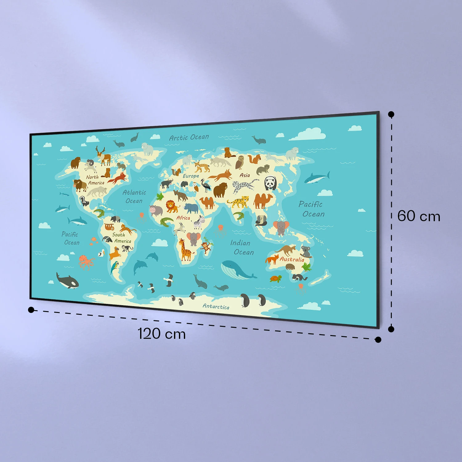 Wonderwall Air Art Smart Infrarotheizung 120x60cm 700W App – Bild 7