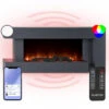 Studio Light & Fire 2 Smart Kamin 1000/2000W MDF WiFi-Steuerung