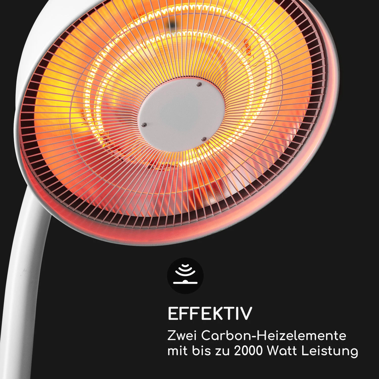 Heatbell Tower Smart Terrassen-Infrarotheizstrahler – Bild 5