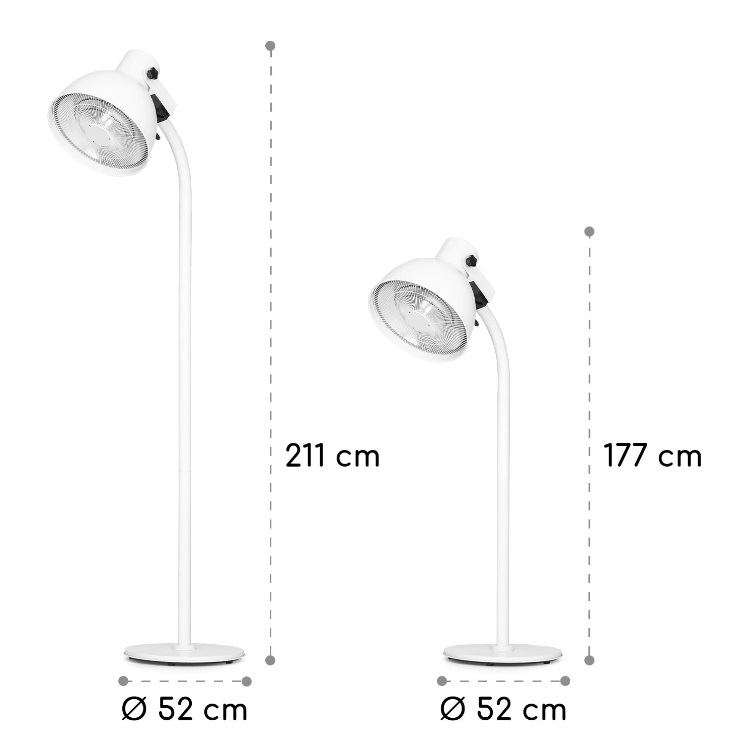 Heatbell Tower Smart Terrassen-Infrarotheizstrahler – Bild 9