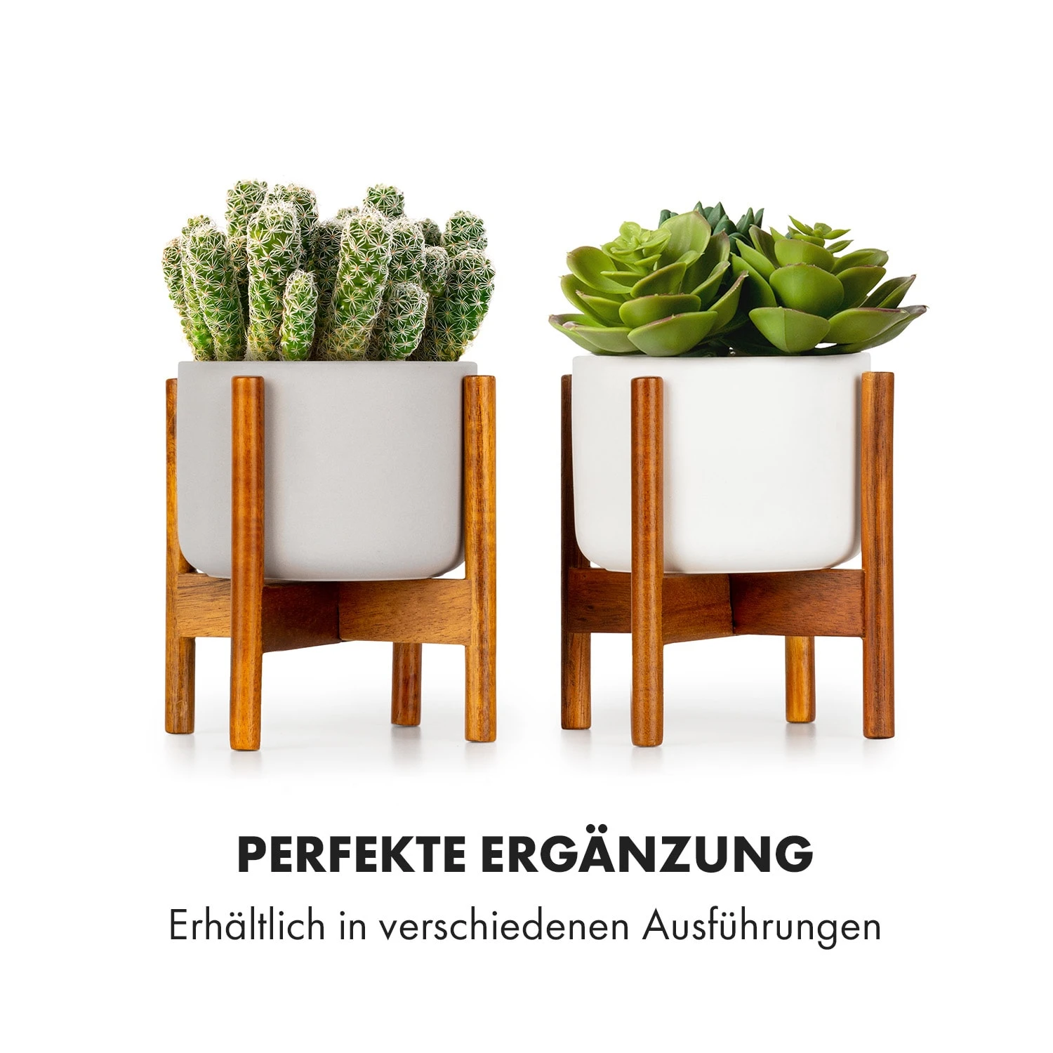 Thorn Blumentopf Mit Ständer 50er Jahre Stil 2 Größen – Bild 6