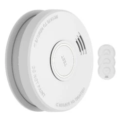 Rauchmelder DOF19 Kunststoff Warnsignal: 85 DB 9V Batteriebetrieben