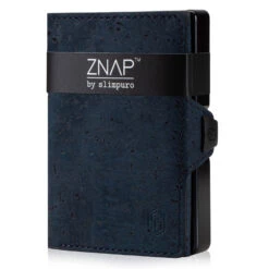 ZNAP Slim Wallet 12 Karten Münzfach 8 X 1,8 X 6 Cm (BxHxT) RFID-Schutz