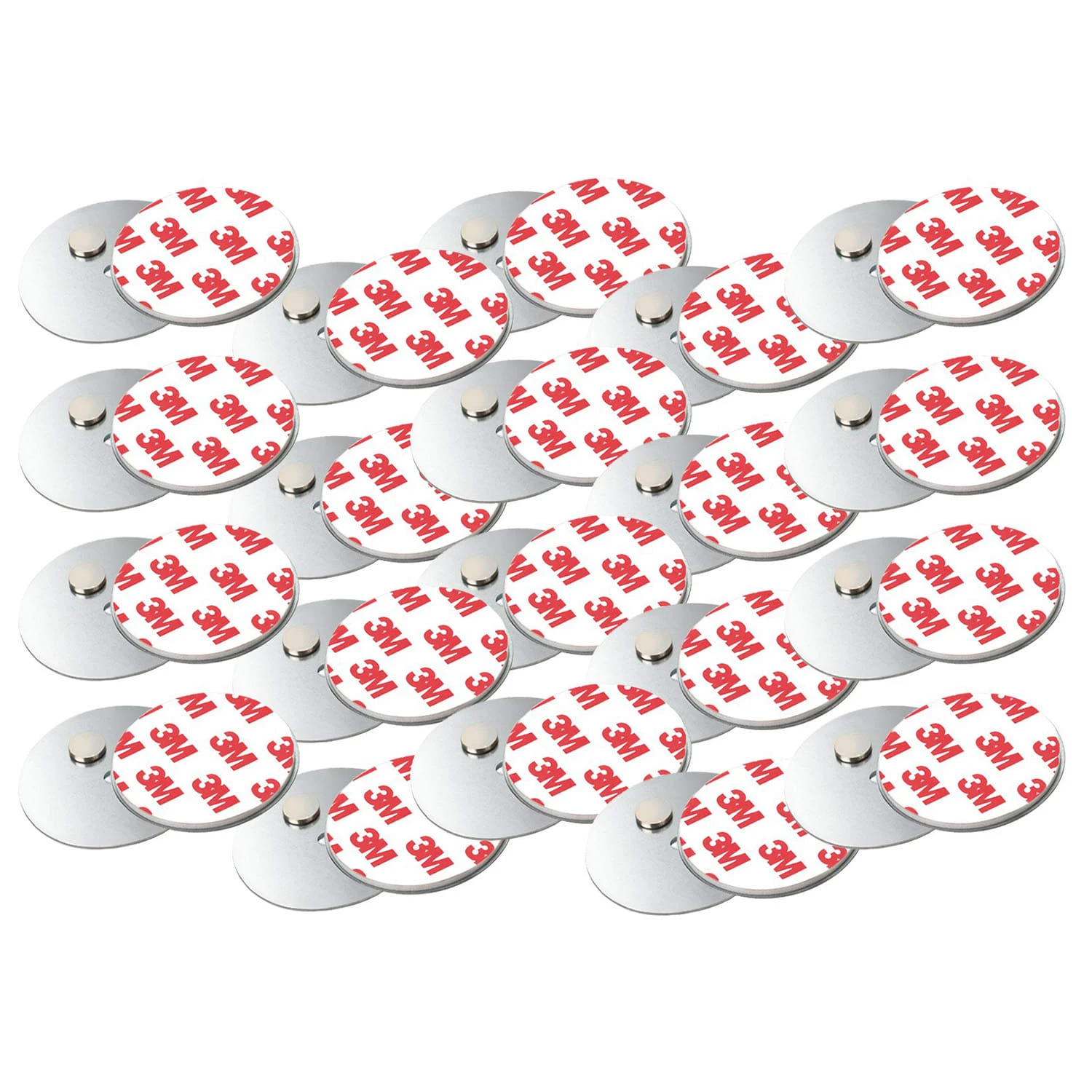 Mount Mini Magnethalterung Für Rauchmelder Ab 5 Cm Ø Selbstklebend