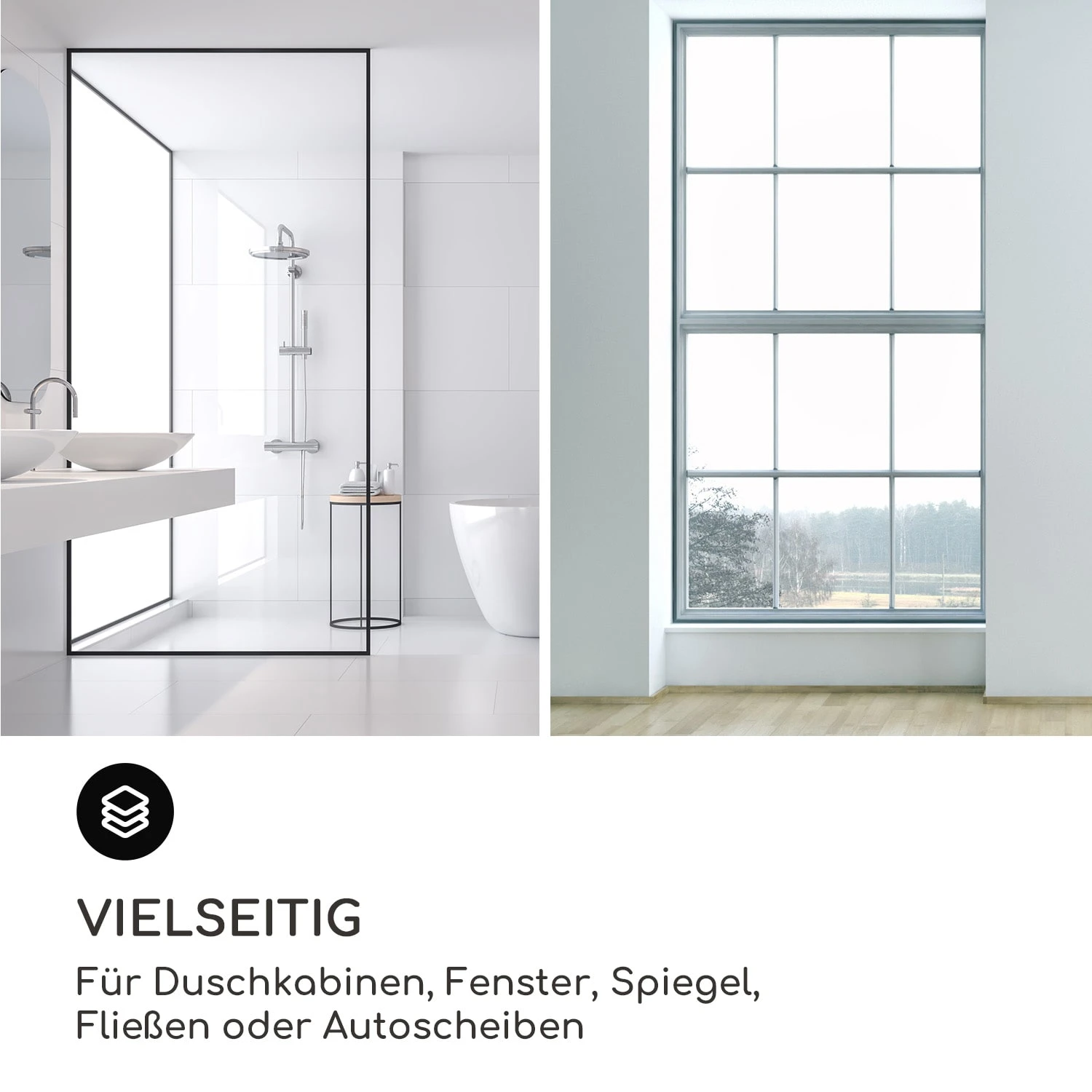 Blaze Duschabzieher 23 Cm Silikonumhüllung Edelstahlkern Modernes Design – Bild 7