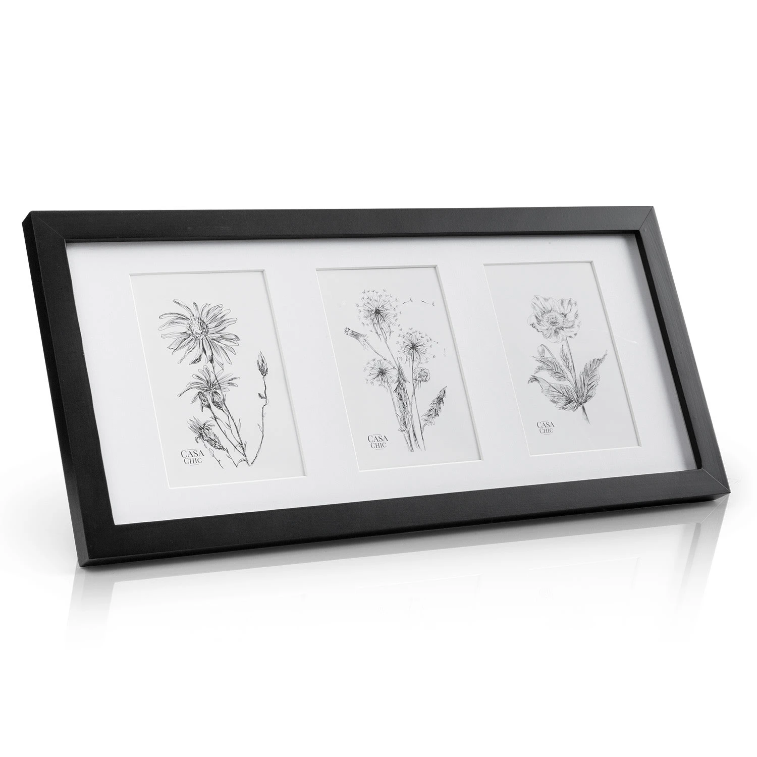 Moorgate Bilderrahmen Rechteckig 3er-Rahmen 15 X 10 Cm Passepartout Holz