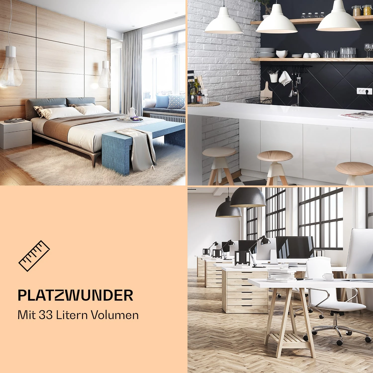 Beersafe M Crystal White Kühlschrank 33 Ltr 2 Böden Glastür Edelstahl – Bild 2