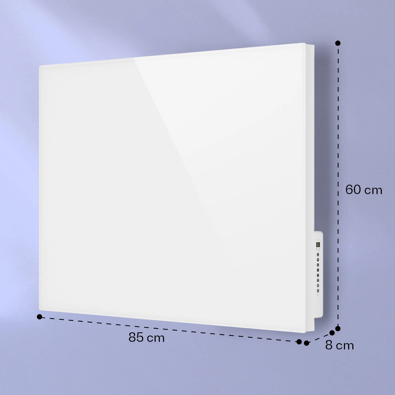 Mojave 750 Smart 2-in-1 Heizgerät Infrarot Konvektor 85x60cm 750W RGB-Licht – Bild 7