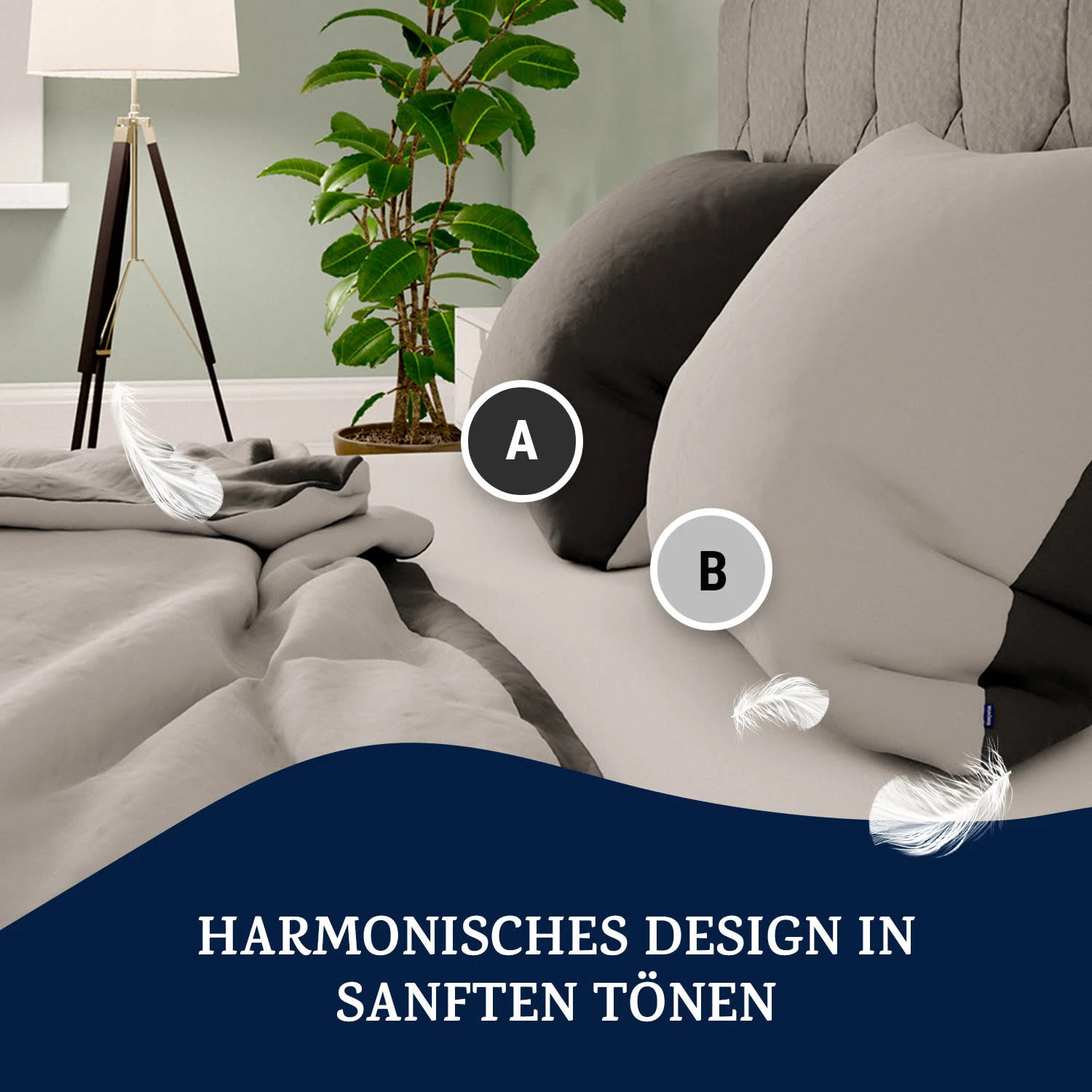 Soft Wonder-Edition Bettwäsche 240x220 Cm Mikrofaser – Bild 4