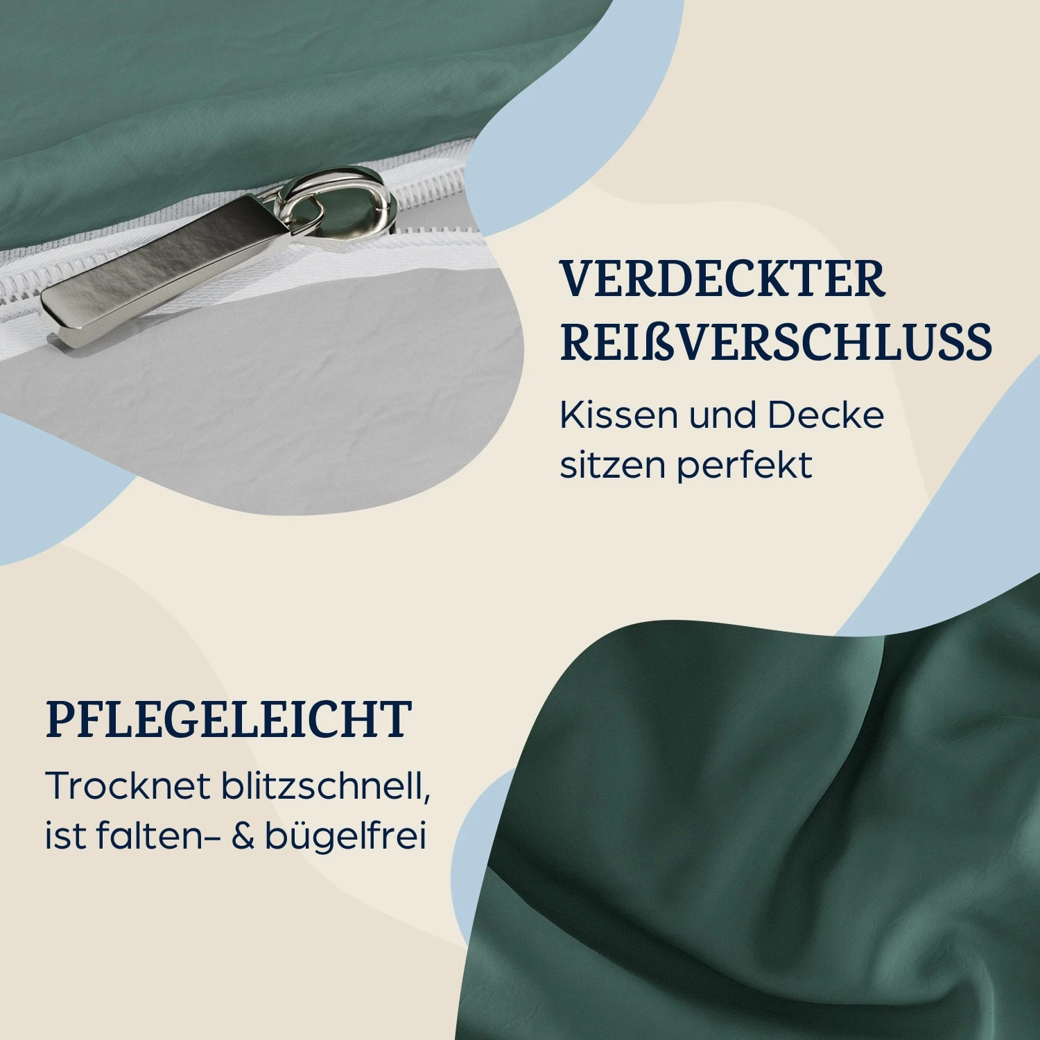 Soft Wonder-Edition Bettwäsche 200x200 Cm Mikrofaser – Bild 3