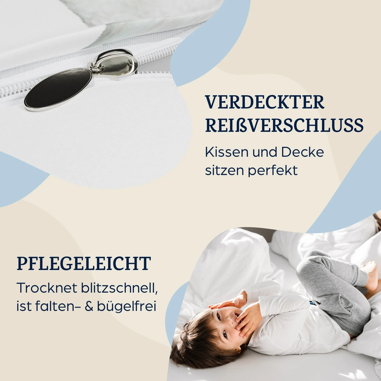 Soft Wonder Kids-Edition Bettwäsche 135 X 200 Cm 50 X 75 Cm Atmungsaktiv Mikrofaser – Bild 3