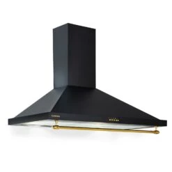 Montblanc 90 Dunstabzugshaube 610m³/h 165W 2x1,5W LED Reling