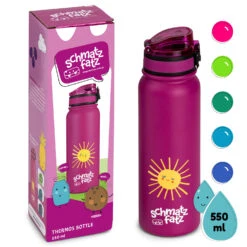 Wakaba Thermosflasche 550 Ml Edelstahl Tritan BPA-frei