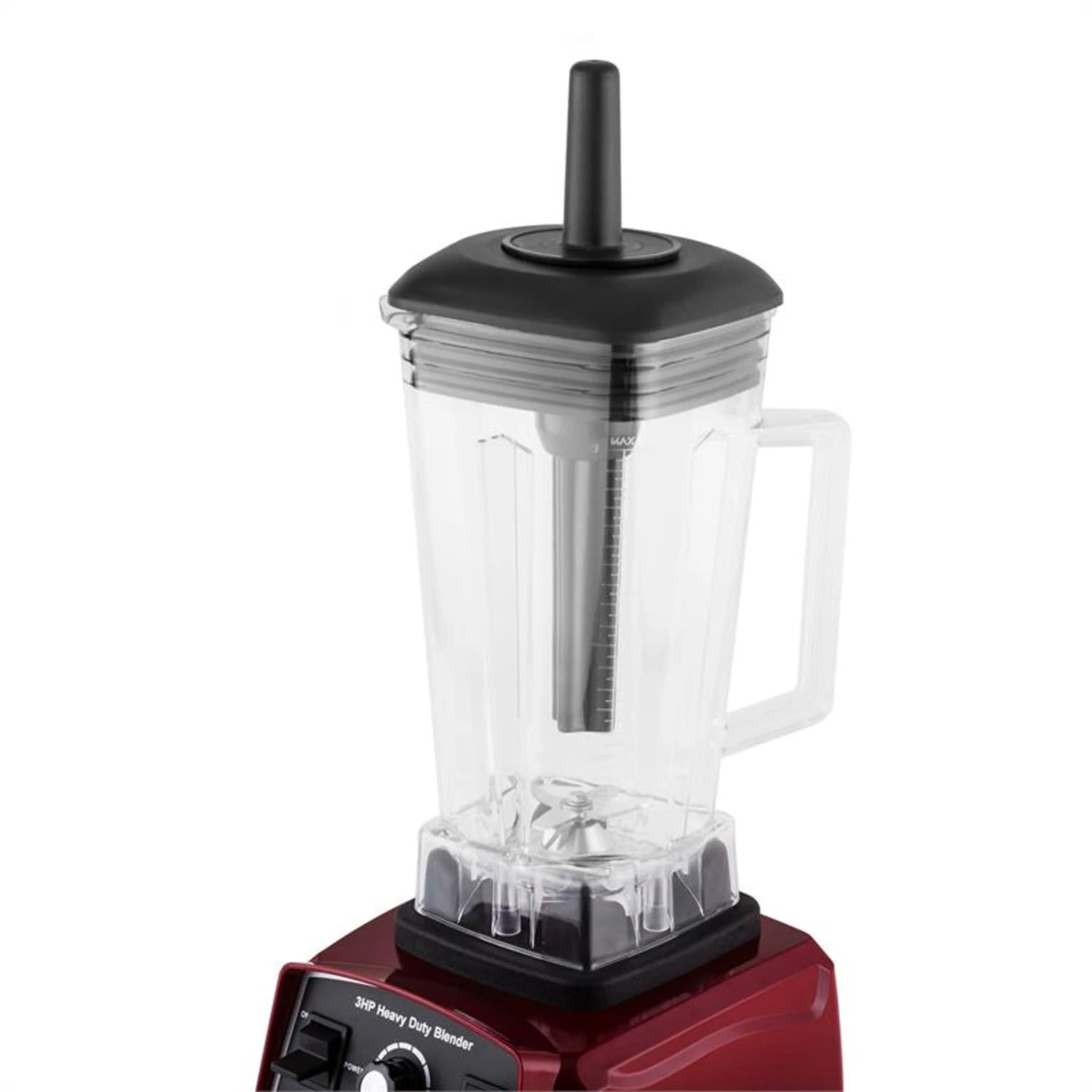 Herakles 2G Standmixer Rot Mit Cover 1200W 1,6 PS 2 Liter BPA-frei – Bild 4
