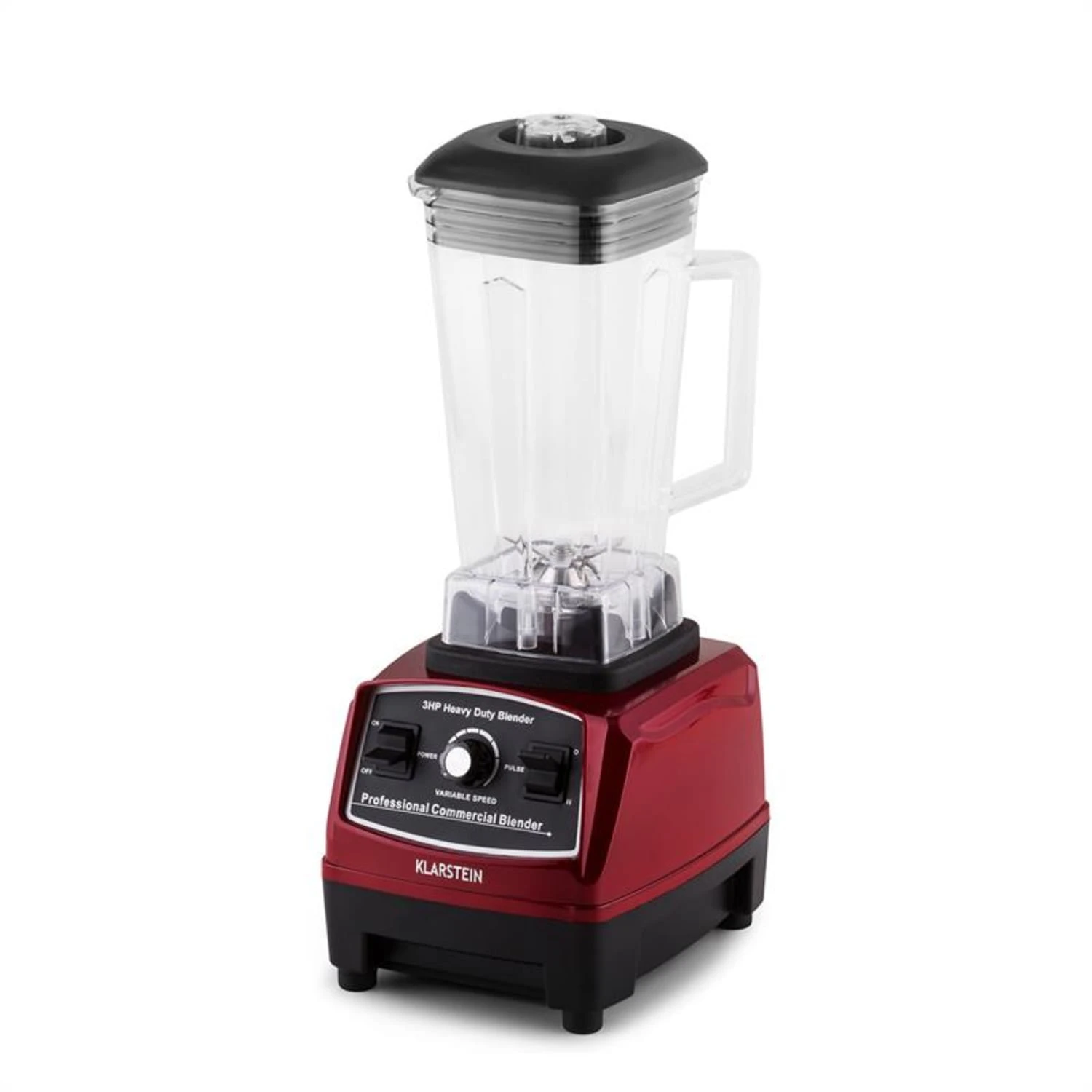Herakles 2G Standmixer Rot Mit Cover 1200W 1,6 PS 2 Liter BPA-frei – Bild 7