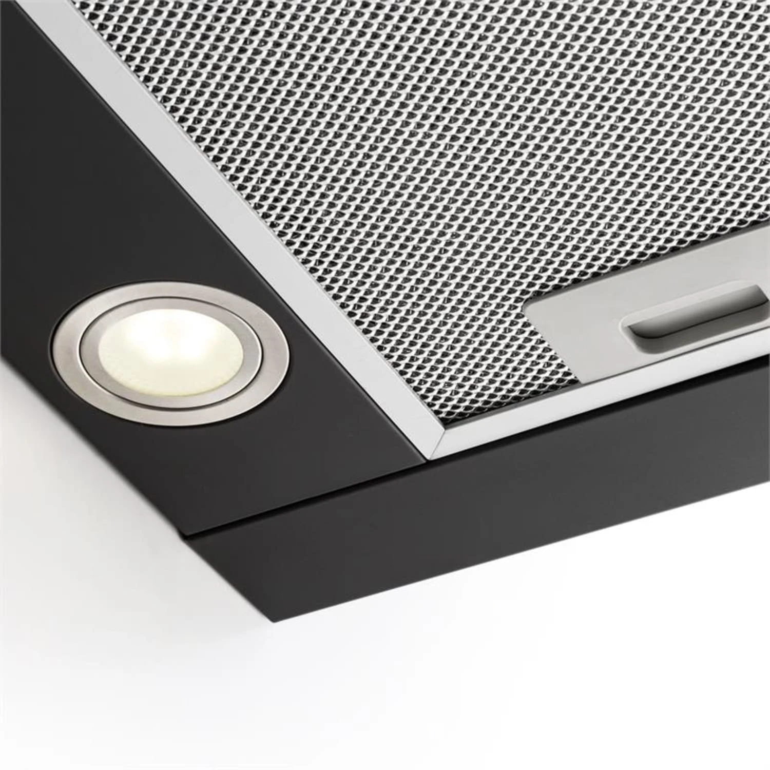 Vinea Dunstabzugshaube Umluftset 60cm 610m³/h Aktivkohlefilter Schwarz – Bild 7