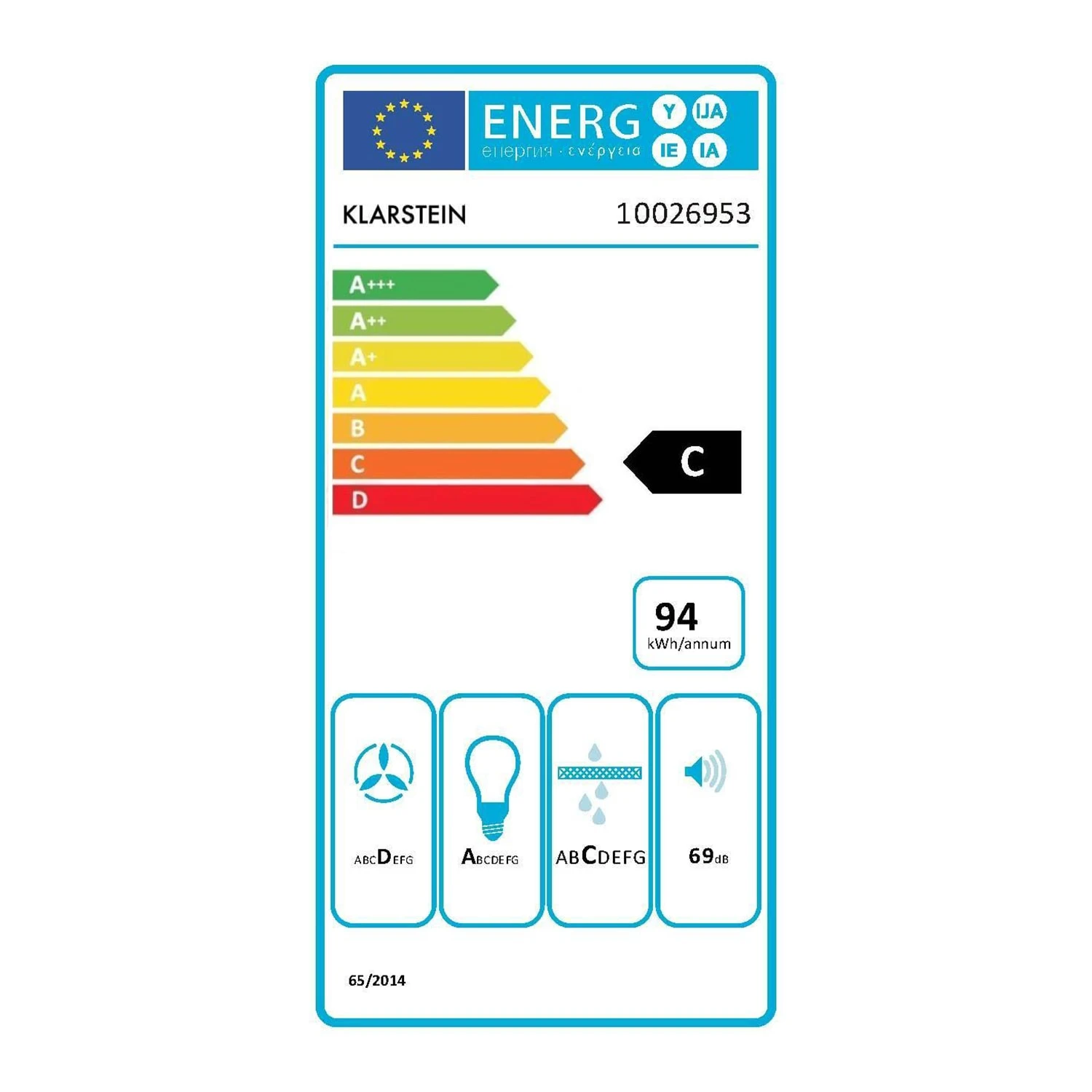 Bon Vivant Blanc Dunstabzugshaube Umluftset Aktivkohlefilter Weiß – Bild 9