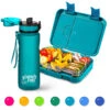 Schmatzfatz Frühstücksset Lunchbox & Trinkflasche Tritan Dicht BPA-frei